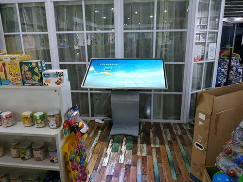 济南卧式触摸一体机案例